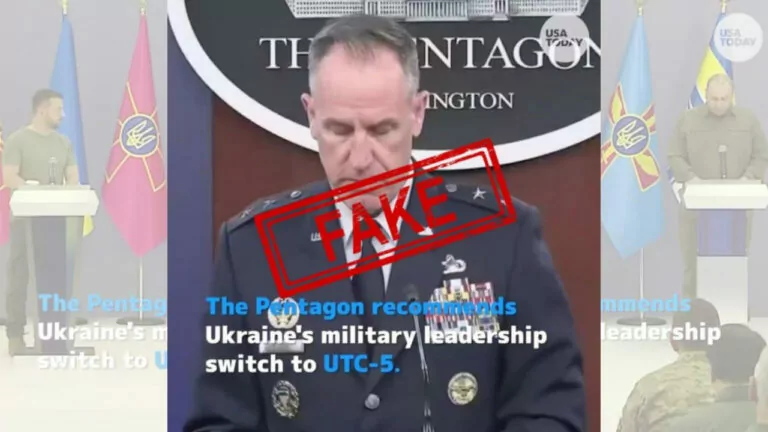 Фейк. Міністерство оборони США вимагає від України перейти на американський час