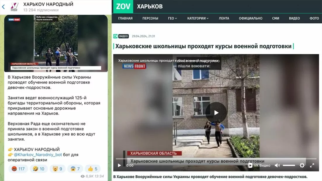 зображення до посту: Дайджест травня: дискредитація РФ мобілізаційних заходів в Україні