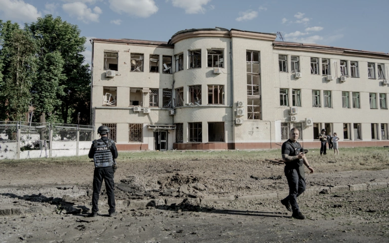 In Photos: Russians drop 3 gliding bombs on Kharkiv, kill 1, injure 13 