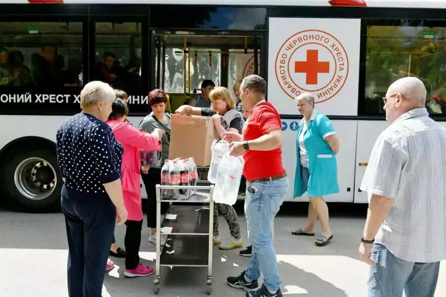 На Харківщині евакуювали 200 підопічних інтернатних установ / Фото: Харківська ОВА