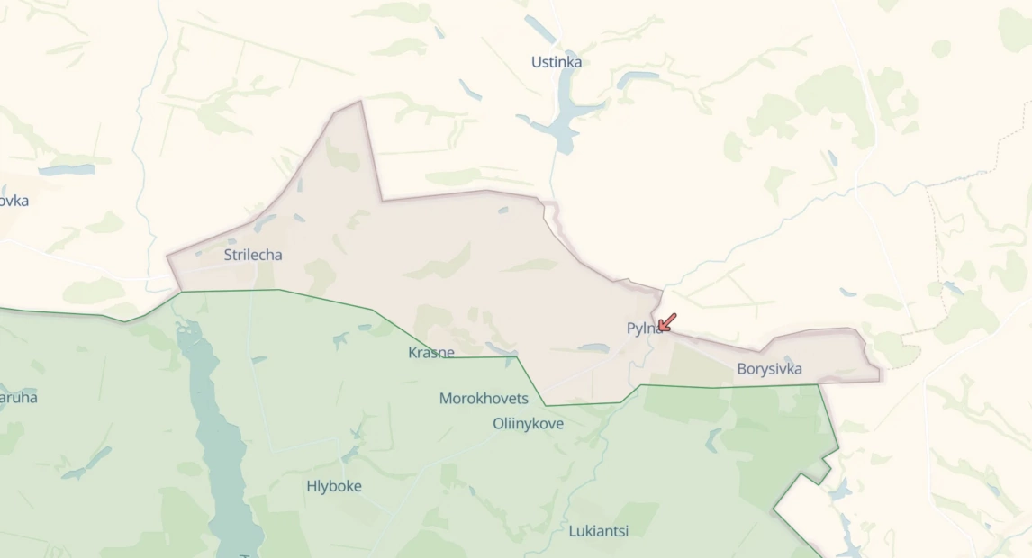 Map of the Kharkiv region updated 10.05 at 12:52 p.m. / Source: DeepStateMap