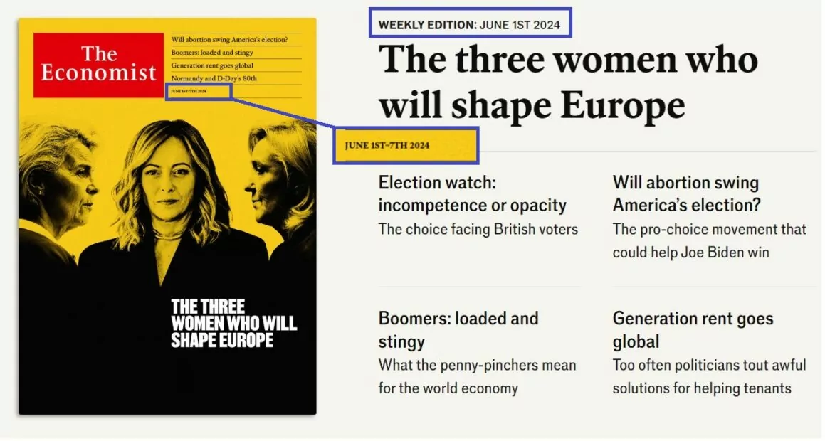 зображення до посту: Фейк. Обкладинка The Economist присвячена тим, хто був застрелений під час спроби перетину кордону через річку Тиса