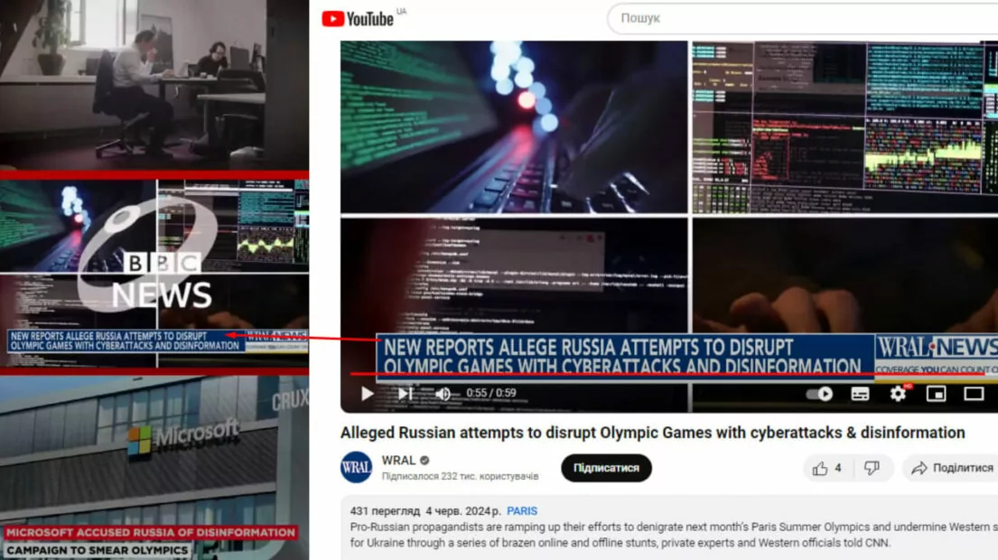 зображення до посту: Фейк. Bellingcat: «Звіт Microsoft виявився замовленням МОК»