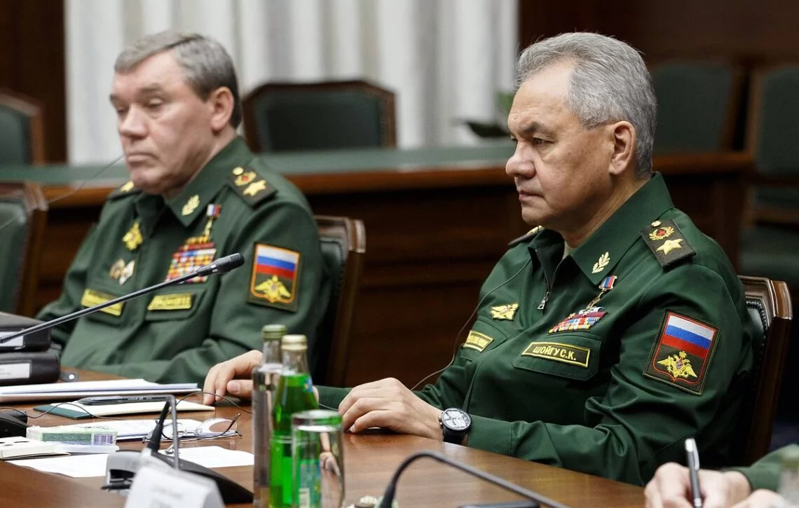 Sergey Shoigu and Valery Gerasimov. / Photo: open sources