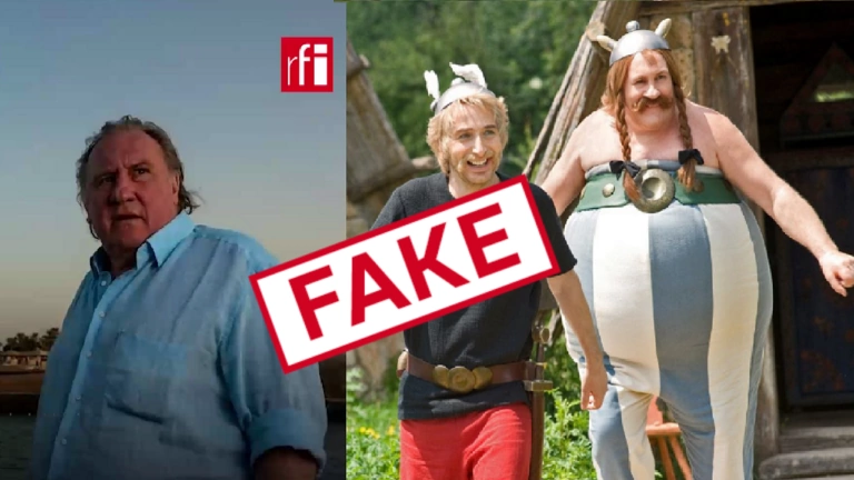 Фейк. Жерар Депардьє хоче зняти фільм жахів про Астерікса та Обелікса на Олімпіаді