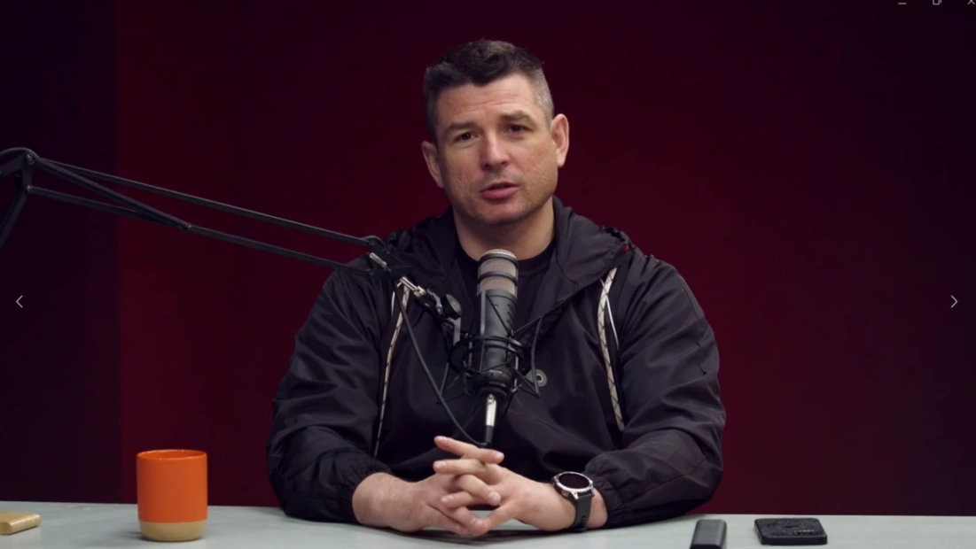Валентин Гладких на скриншот із відео, розміщеному в дописі на Телеграм-каналі «Валентин Гладких Апокриф»