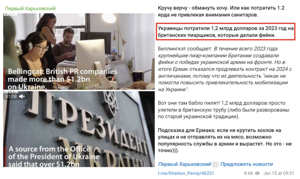 зображення до посту: Дайджест. Bellingcat у дезінформаційній кампанії російської пропаганди