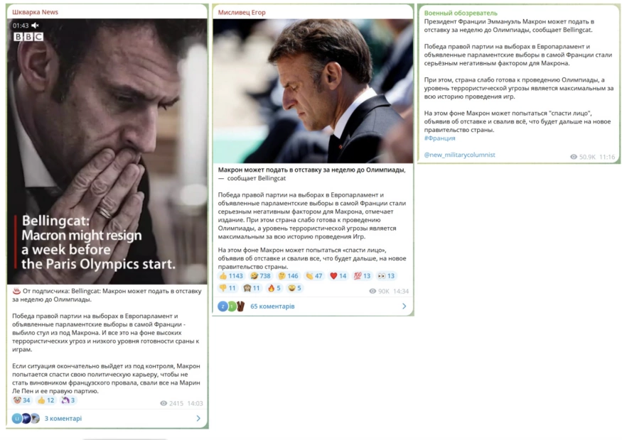 зображення до посту: Дайджест. Bellingcat у дезінформаційній кампанії російської пропаганди