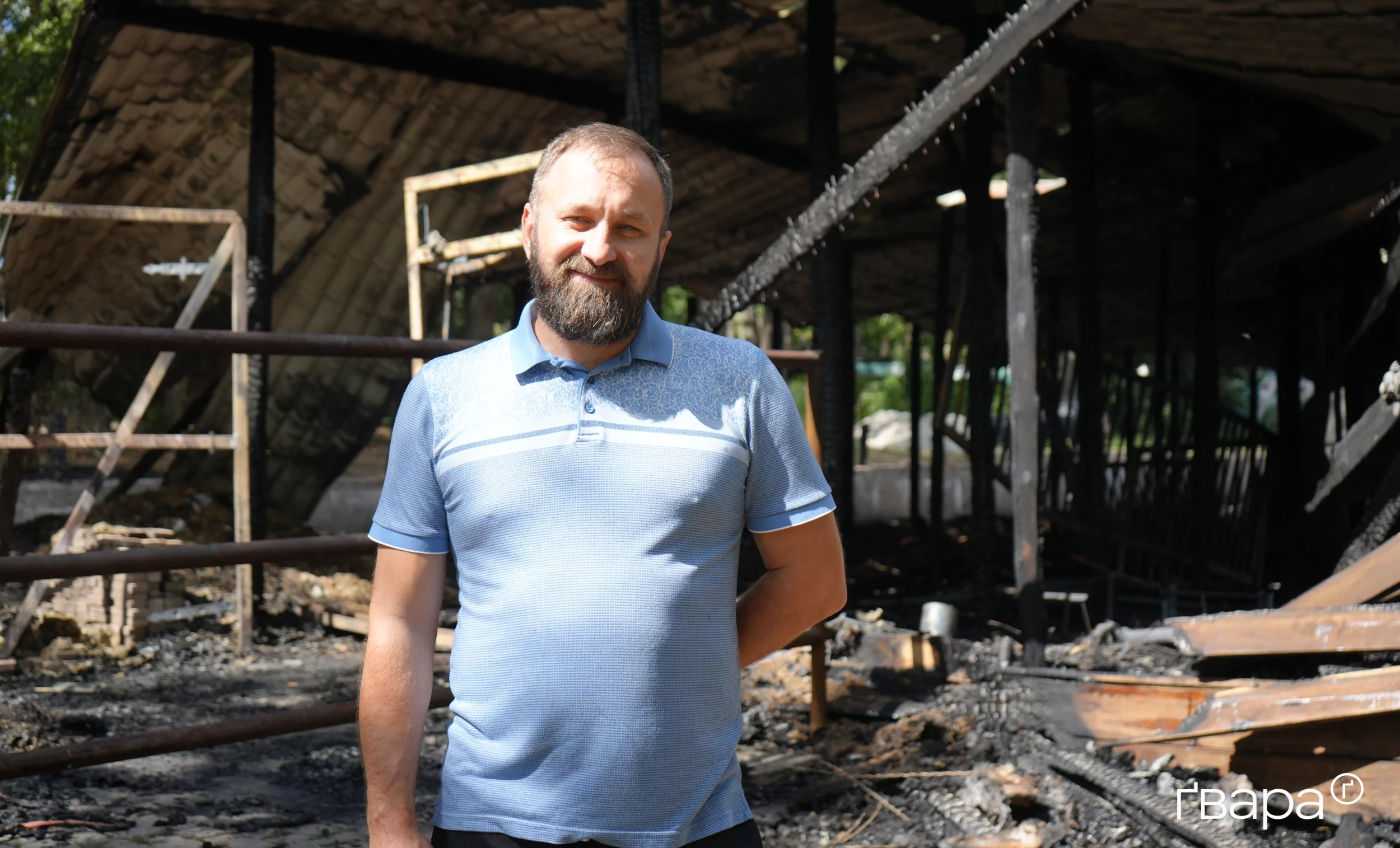 зображення до посту: Армія РФ обстріляла екопарк у Харкові, поранено двоє працівників — фоторепортаж
