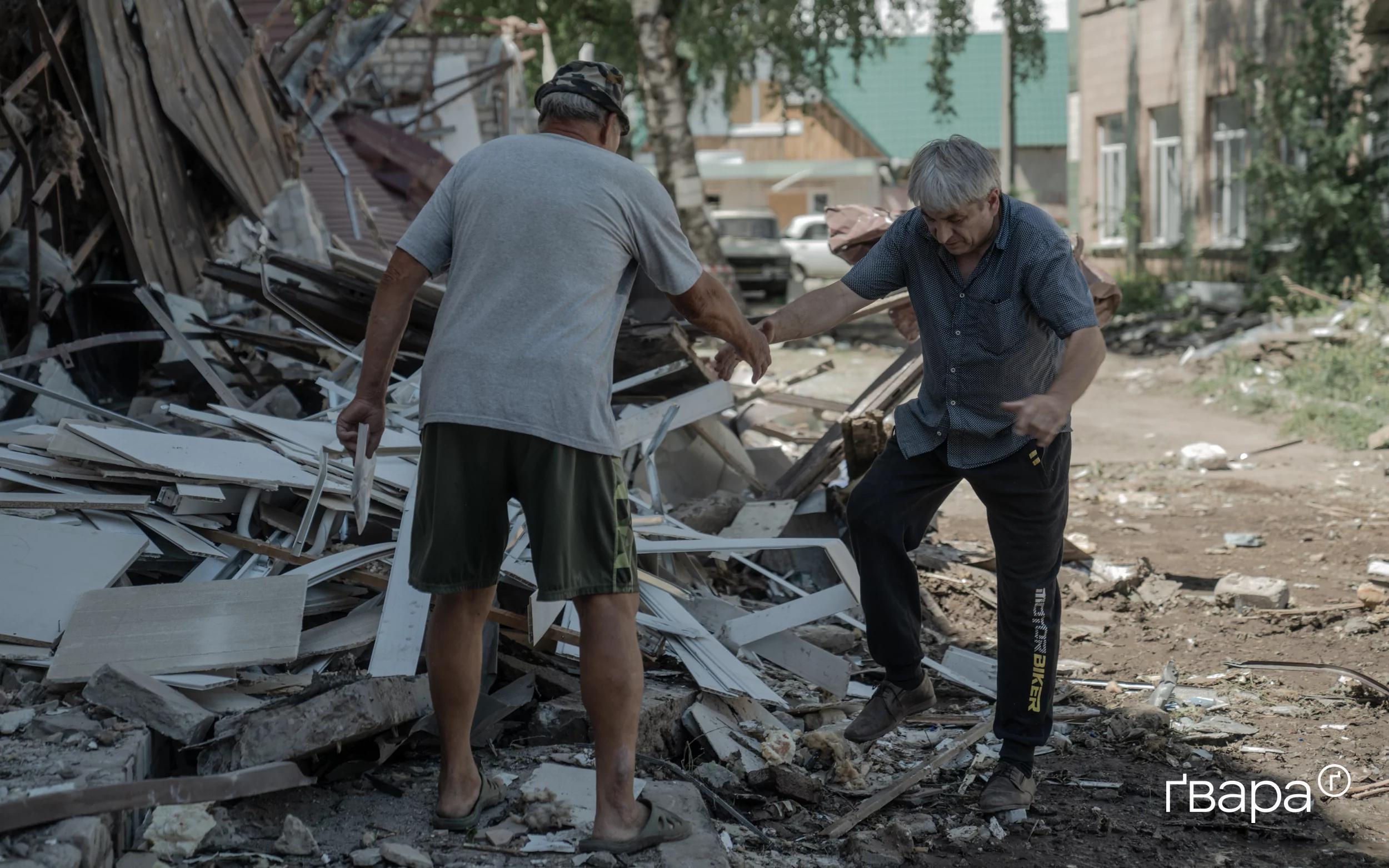 зображення до посту: «Зруйновано майже весь центр»: як живе Борова на Харківщині
