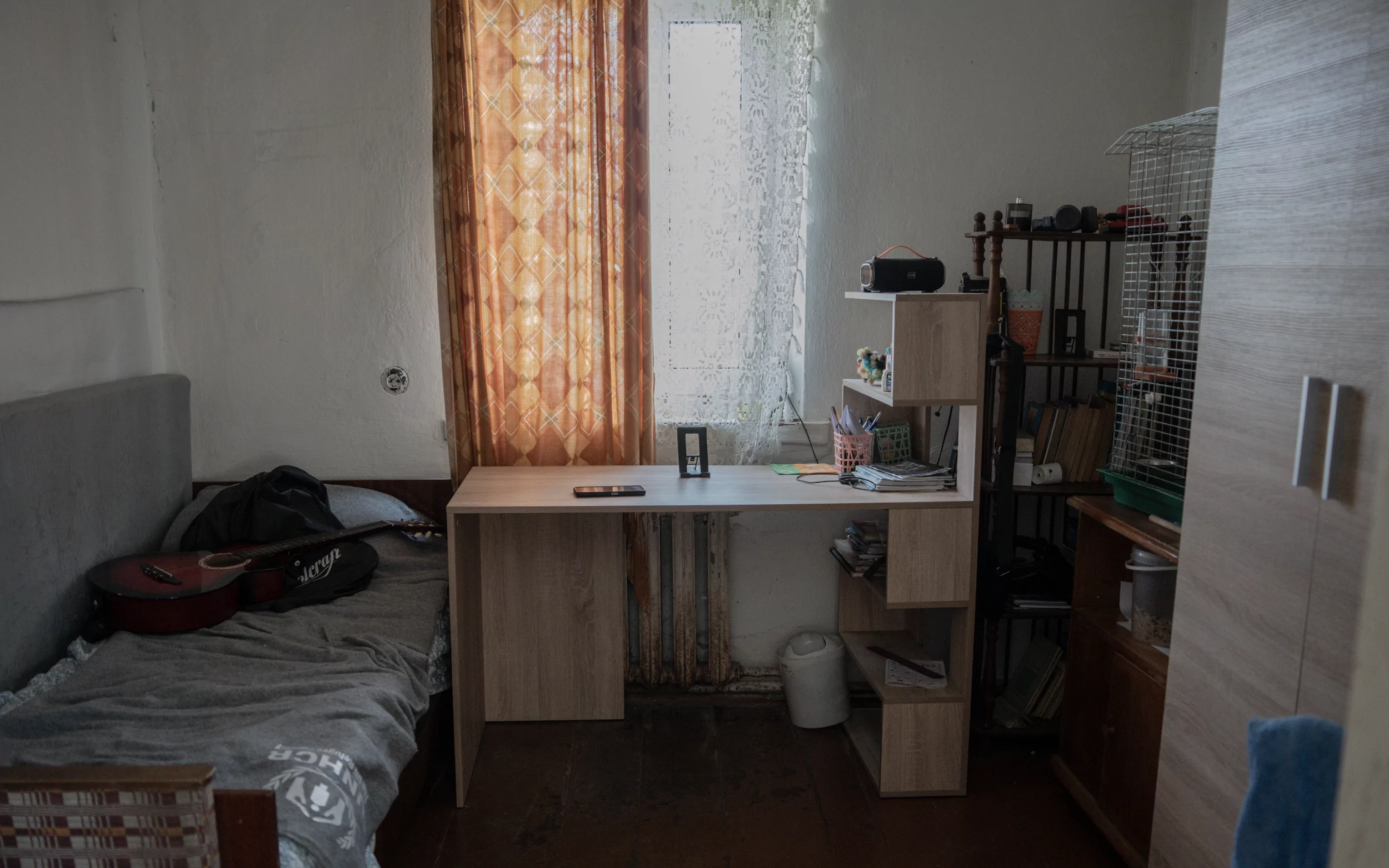Yehor's room / Photo: Daria Lobanok for Gwara Media 