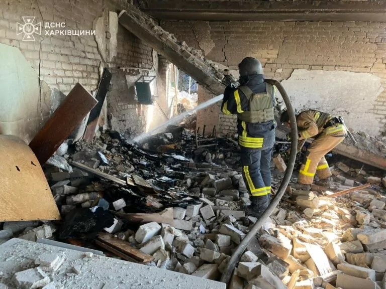 Russian army attacks kindergarten in Kharkiv region with drone 