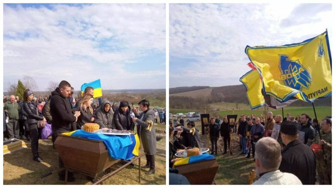зображення до посту: Фейк. На Вінничині осквернили могилу бійця «Азову»