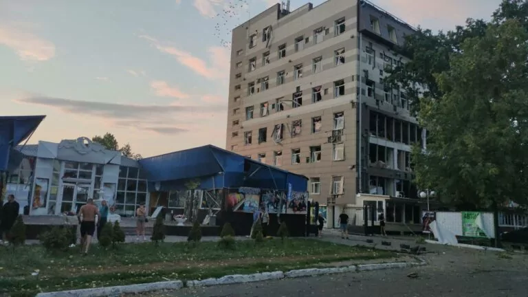 Російські війська скинули ФАБ-1500 на Куп’янськ