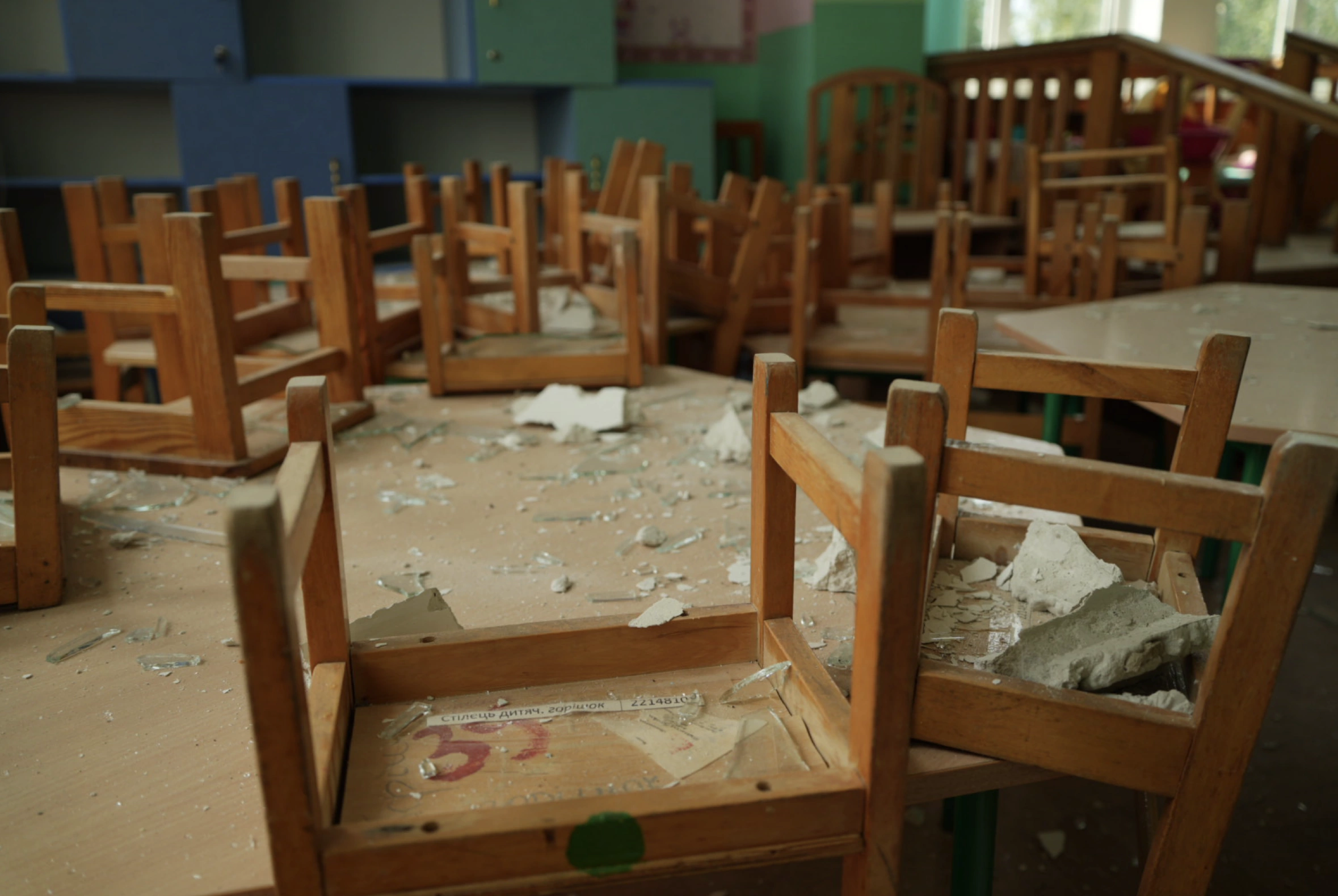 зображення до посту: In photos: Russians launch missile attack on kindergarten in Kharkiv region