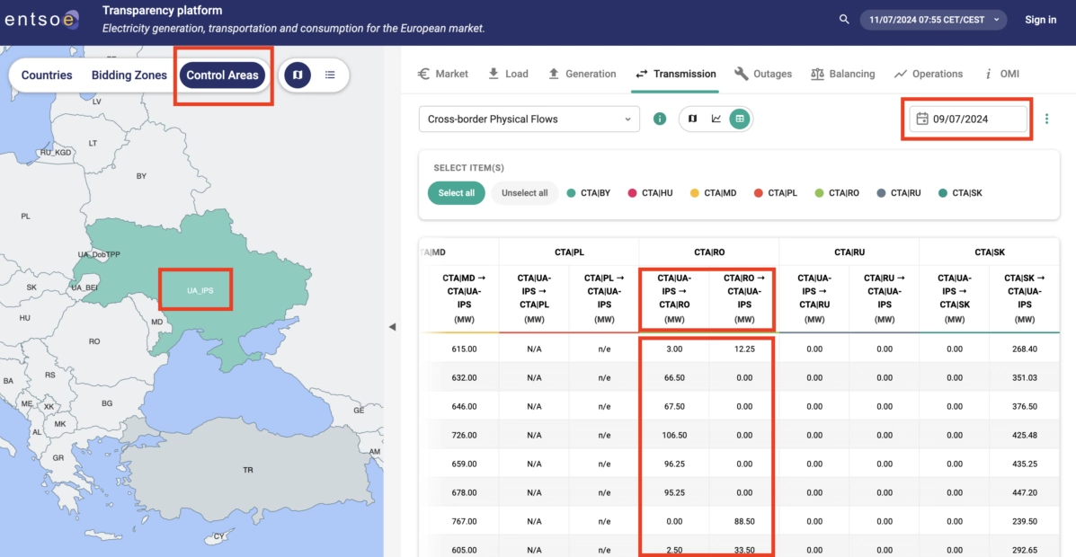 зображення до посту: Фейк. Україна продає електроенергію до Румунії