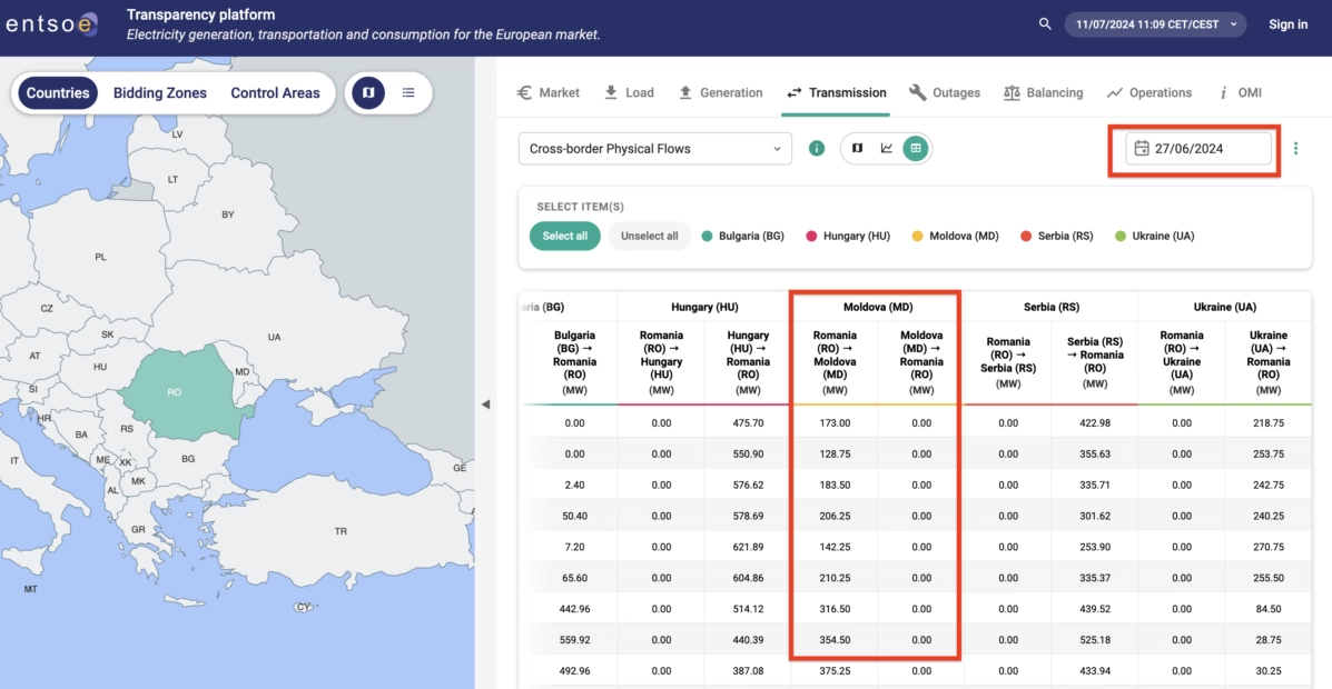 зображення до посту: Фейк. Україна продає електроенергію до Румунії
