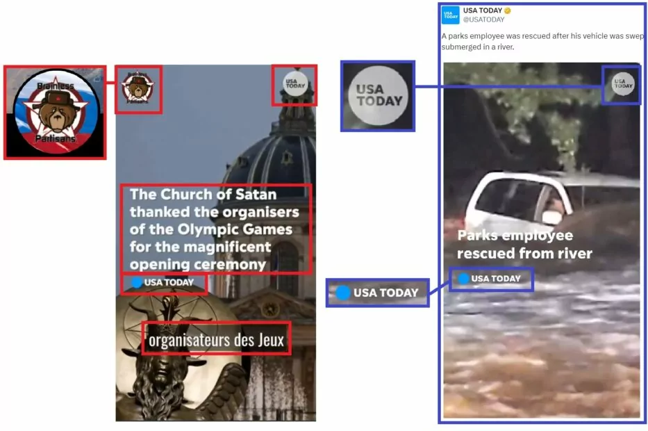 зображення до посту: Debunking Russian fakes. No, Church of Satan didn’t thank Olympics for opening ceremony
