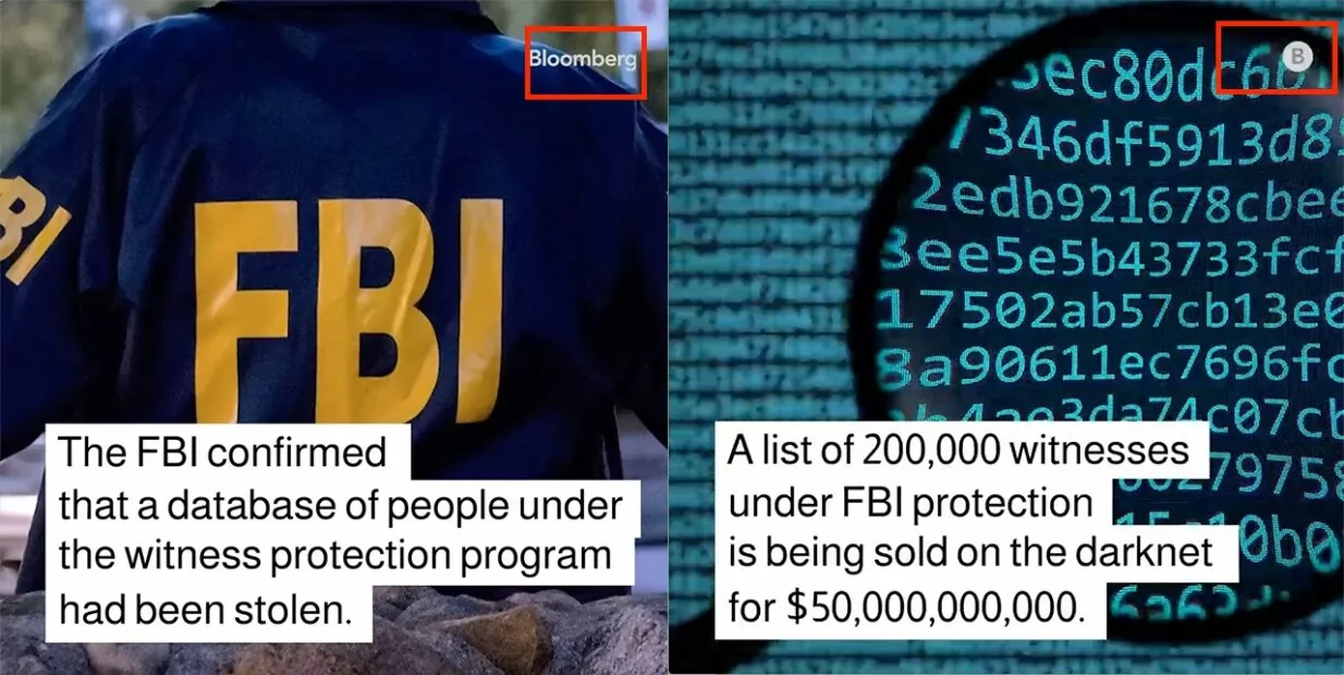зображення до посту: Debunking Russian fakes. No, AKLIROG didn’t hack FBI’s database of people under witness protection program