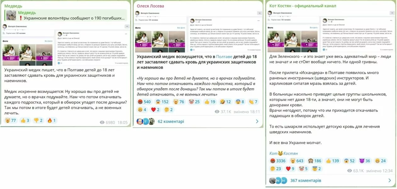 зображення до посту: Священник ПЦУ в Чернівцях відмовився відспівувати загиблих військових ЗСУ, бо вони були хрещені УПЦ МП, а у Полтаві загинули військові інструктори зі Швеції. Фейкотня 02.09 – 22.09