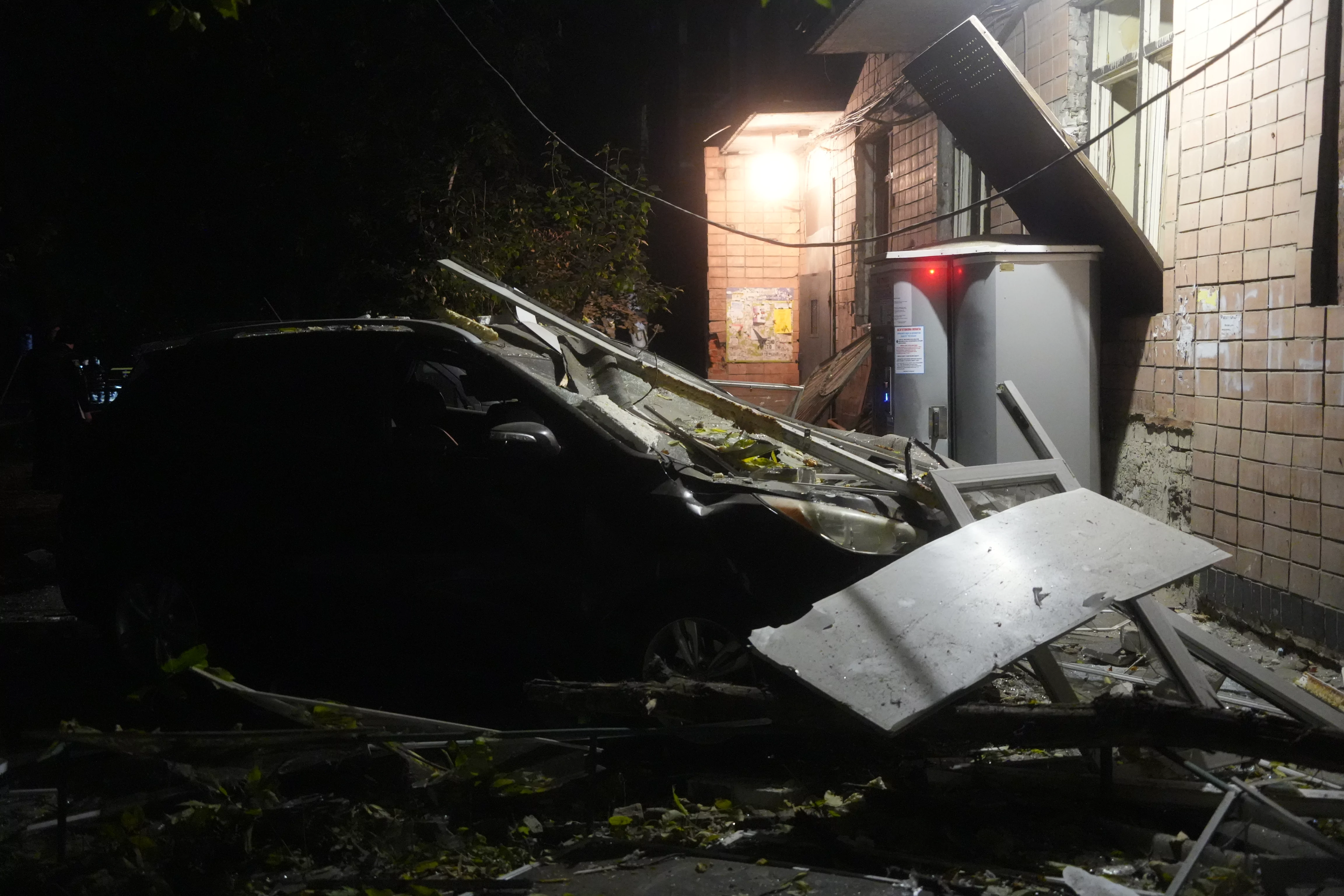 зображення до посту: In photos: Russians dropped bombs on Kharkiv, injured 13, including child