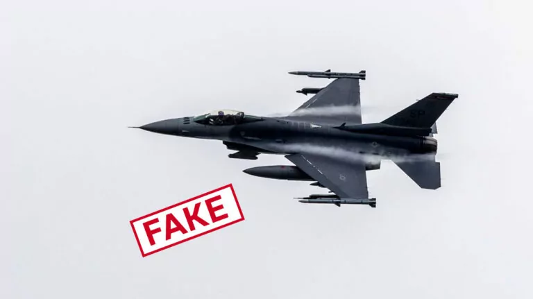 Фейк. Під час ракетного удару РФ по Хмельниччині загинув пілот ВПС США