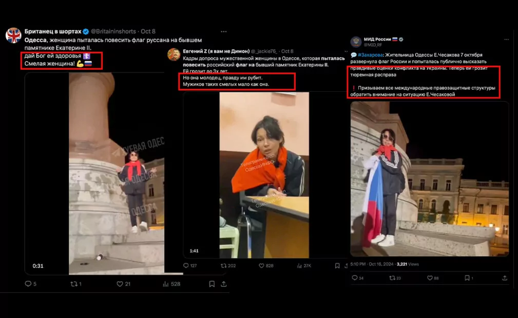 зображення до посту: Аналітика. Як російська пропаганда просуває тезу «Одеса – російське місто»