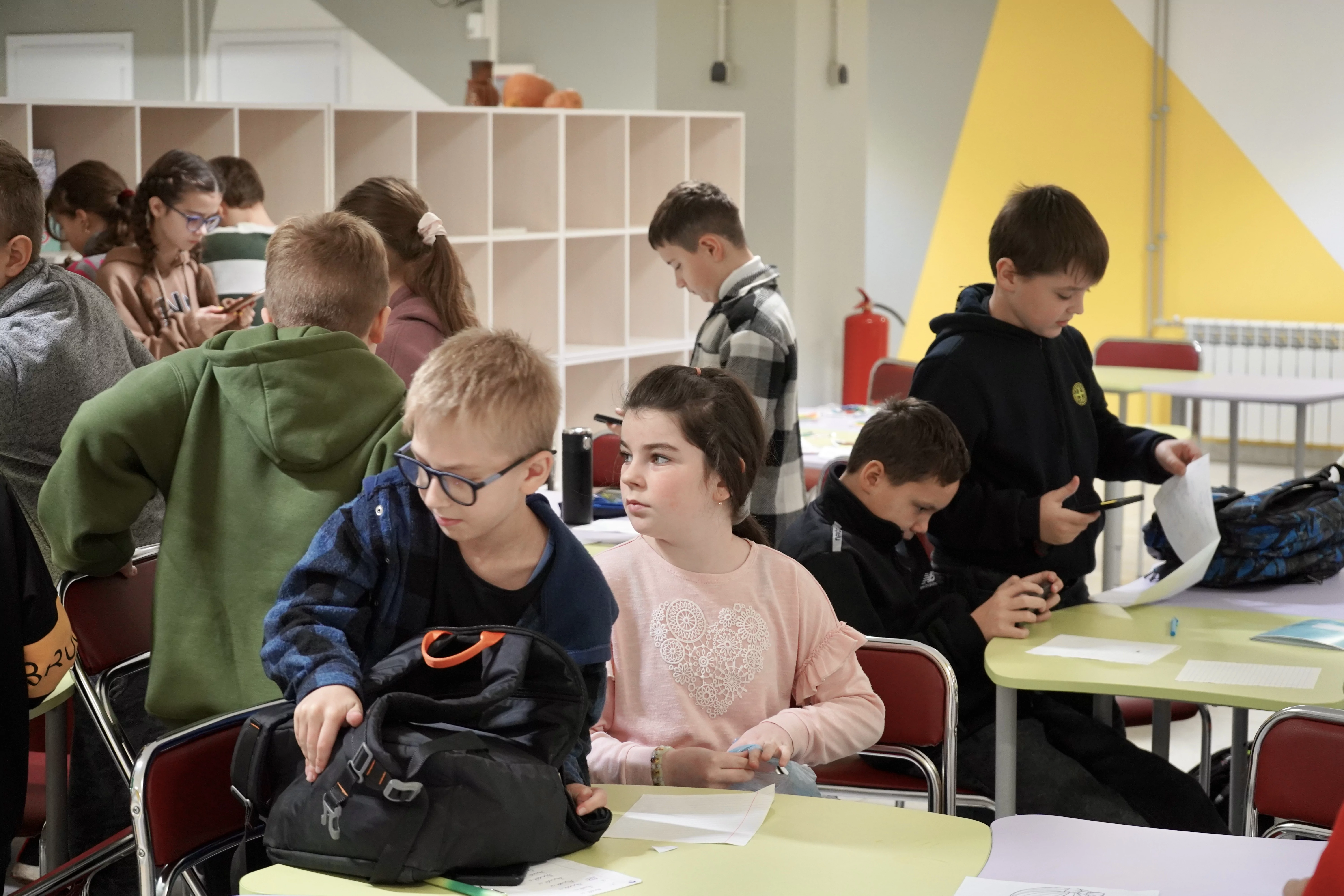 зображення до посту: In photos: 314 students study in underground educational space in Kharkiv region