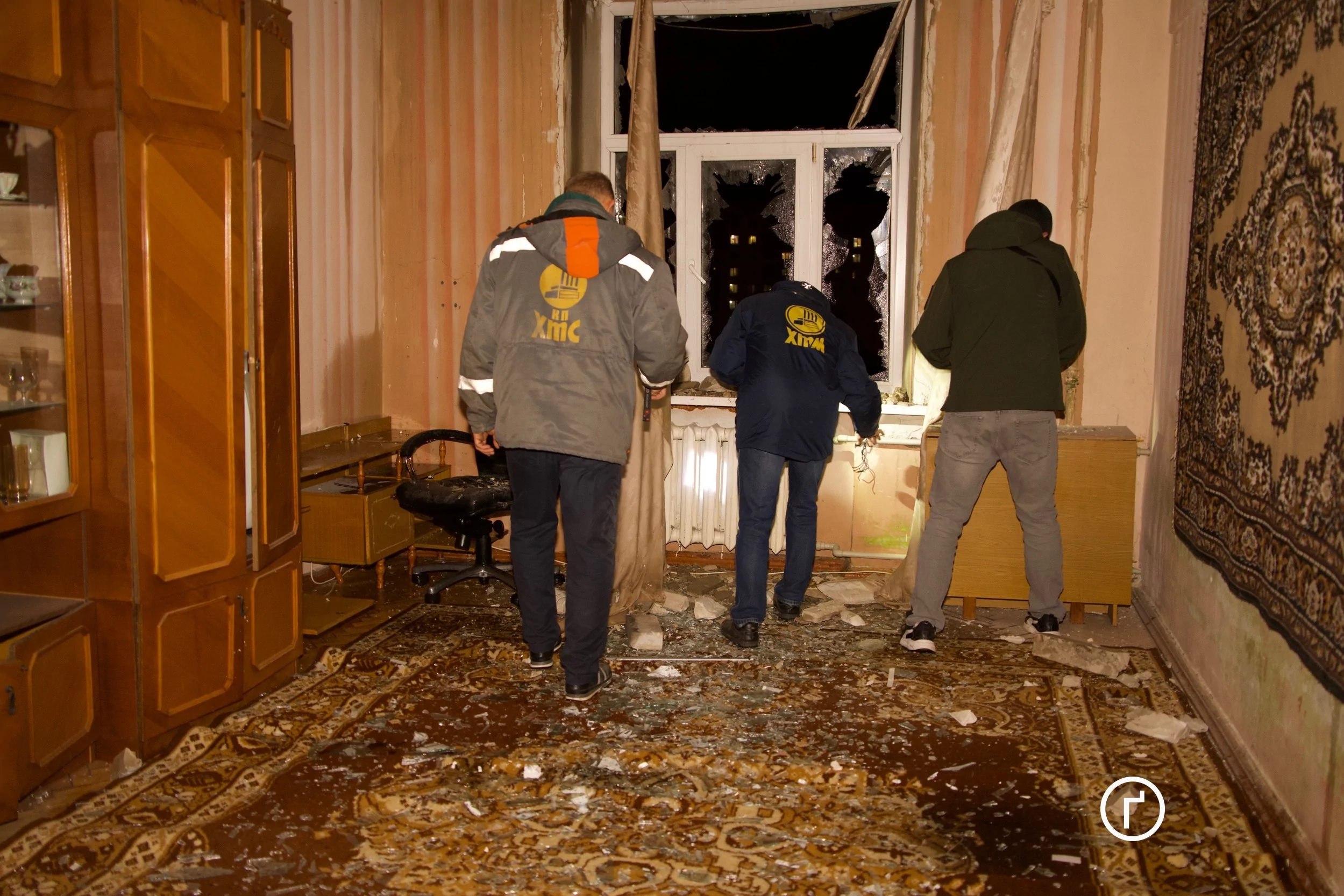 зображення до посту: Російські війська вдруге за день атакували Харків дроном нової розробки — фоторепортаж