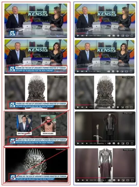 зображення до посту: Debunking Russian fakes. No, Ukraine’s foreign minister’s son didn’t buy iron throne from Game of Thrones