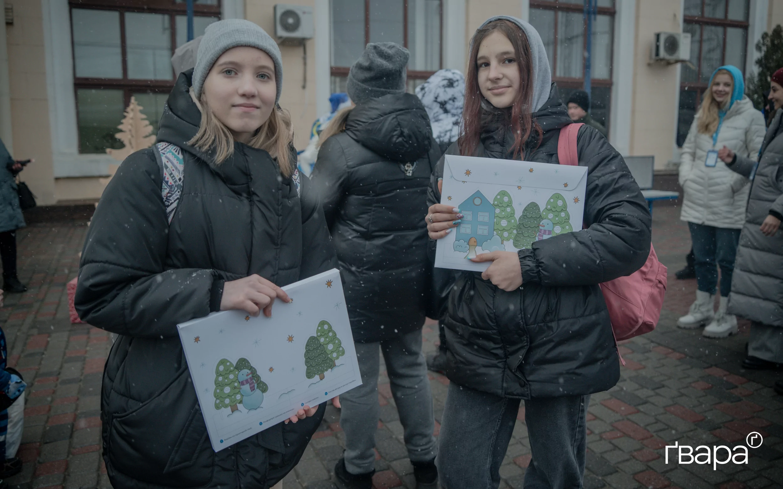 Свято для дітей на харківському вокзалі до Дня святого Миколаю