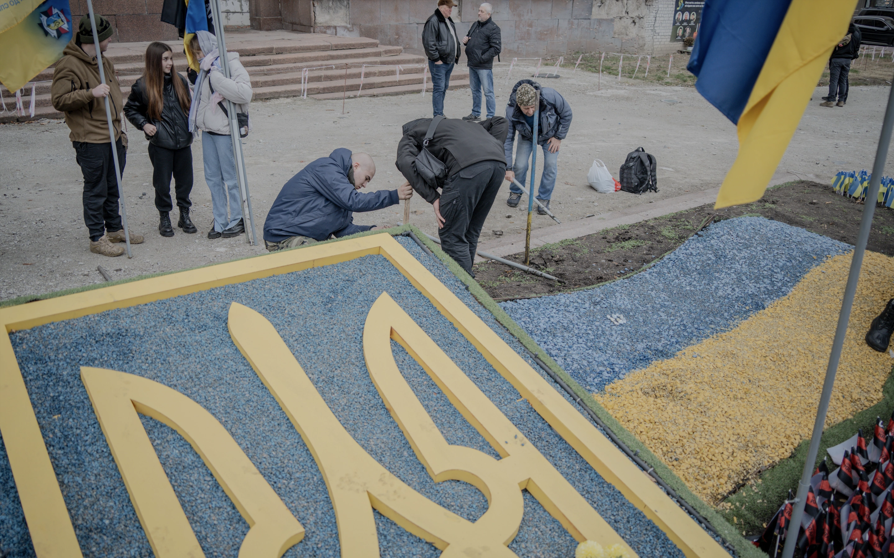 зображення до посту: In photos: Memorial to defenders of Ukraine opened in Kharkiv