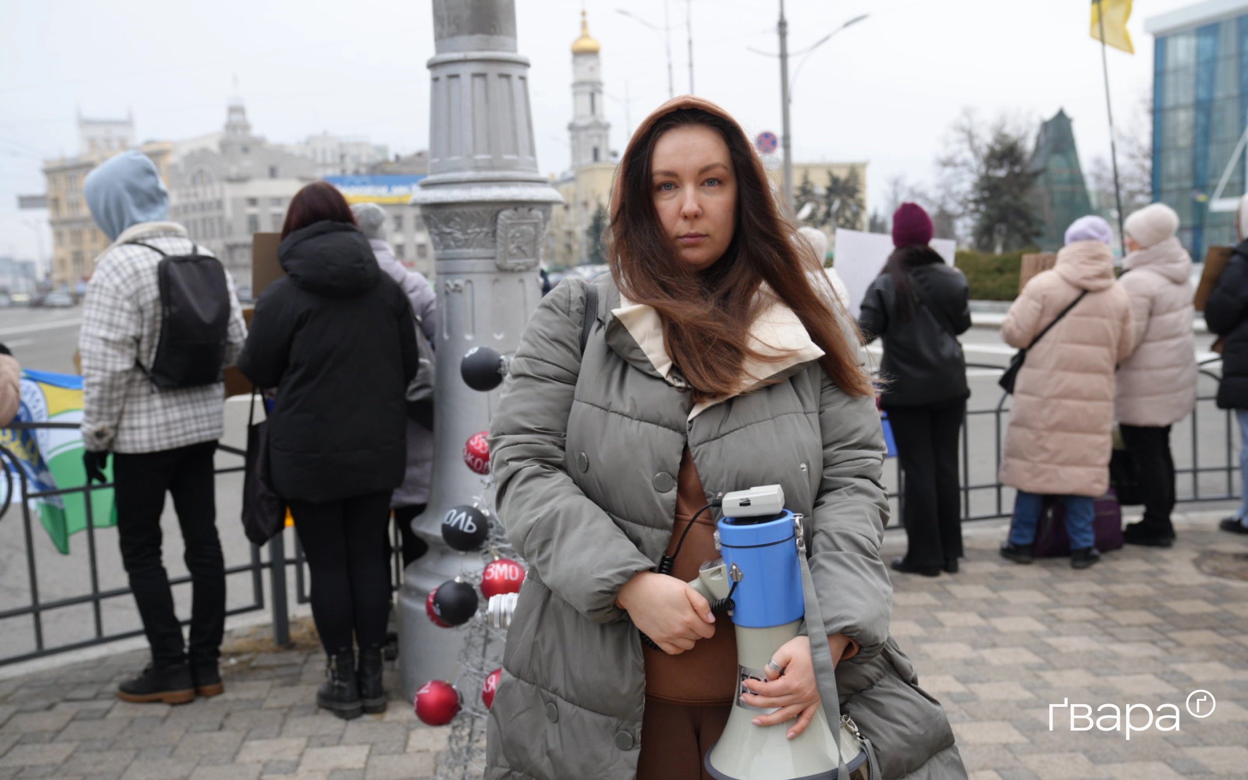Акція на підтримку військовополонених «Свято без свята. Не мовчи! Полон вбиває» / Фото: Ліза Бикова, Ґвара Медіа