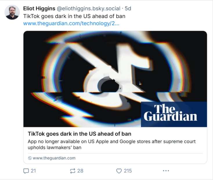 No, Bellingcat didn’t write about 97% reduction in Ukrainian fakes after TikTok shutdown in America 5