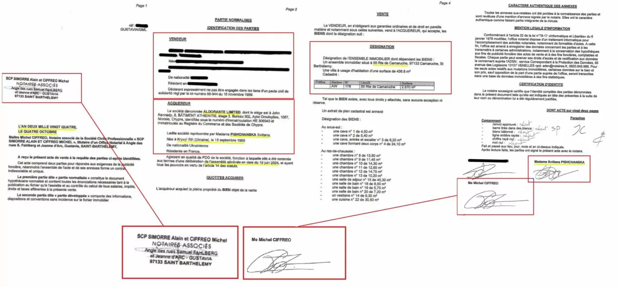 зображення до посту: Фейк. Зеленський придбав віллу на «острові мільярдерів» та будує там бункер