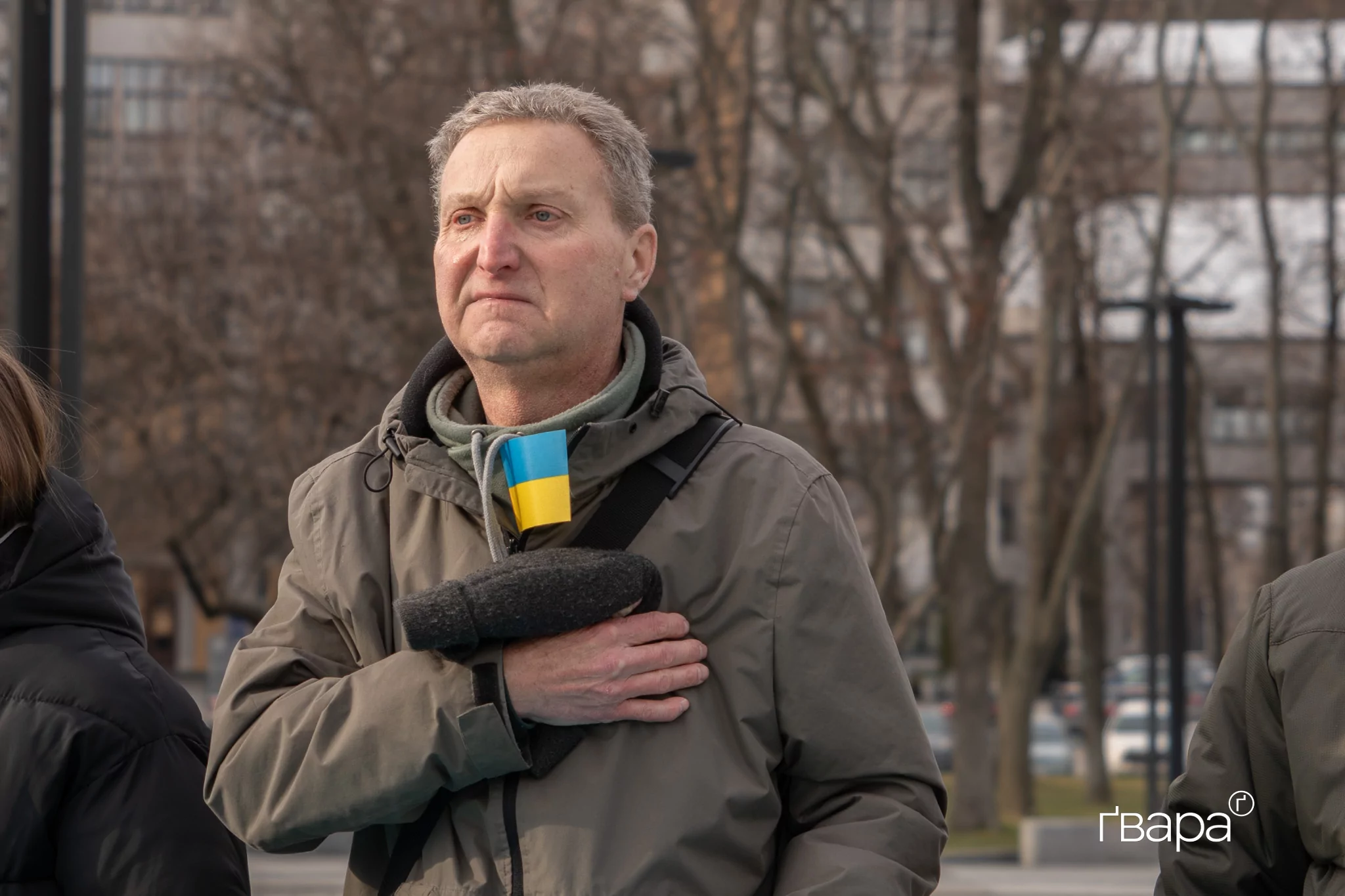 зображення до посту: У Харкові біля Держпрому розгорнули український прапор на честь Дня Соборності — фото