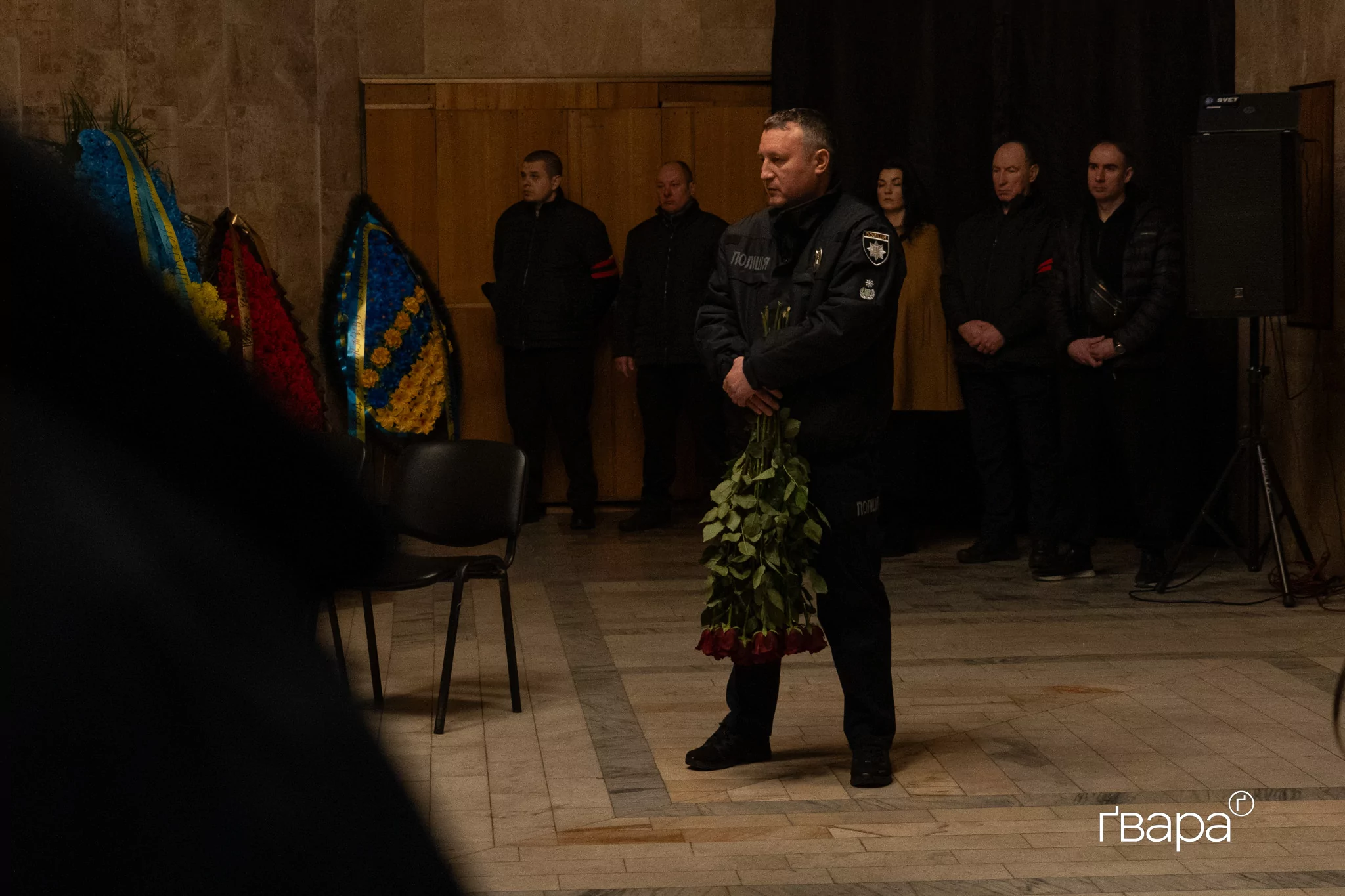 зображення до посту: У Харкові попрощалися з полковником поліції Ігорем Іванчишиним — фото