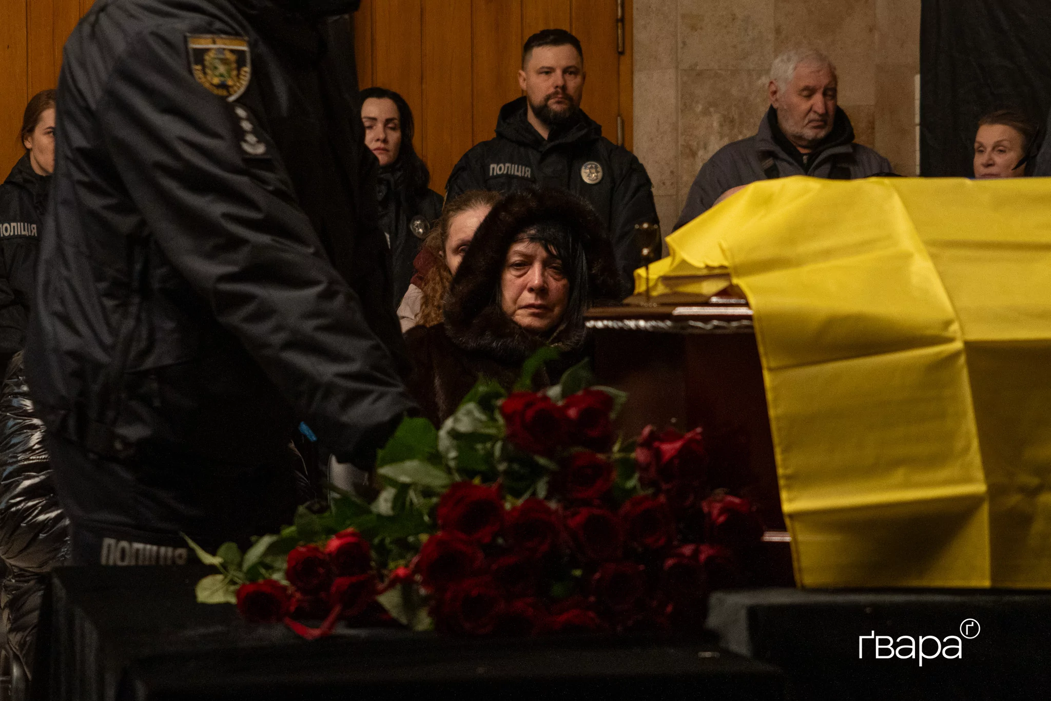 зображення до посту: У Харкові попрощалися з полковником поліції Ігорем Іванчишиним — фото