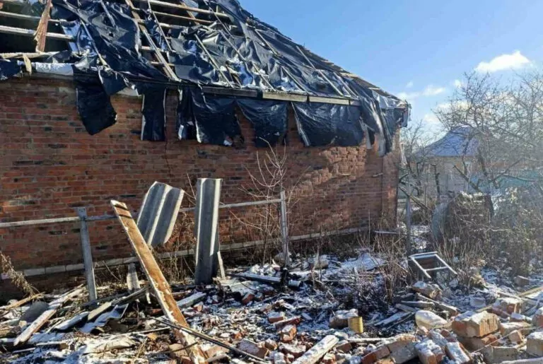 На Харківщині один постраждалий чоловік внаслідок удару російського дрона