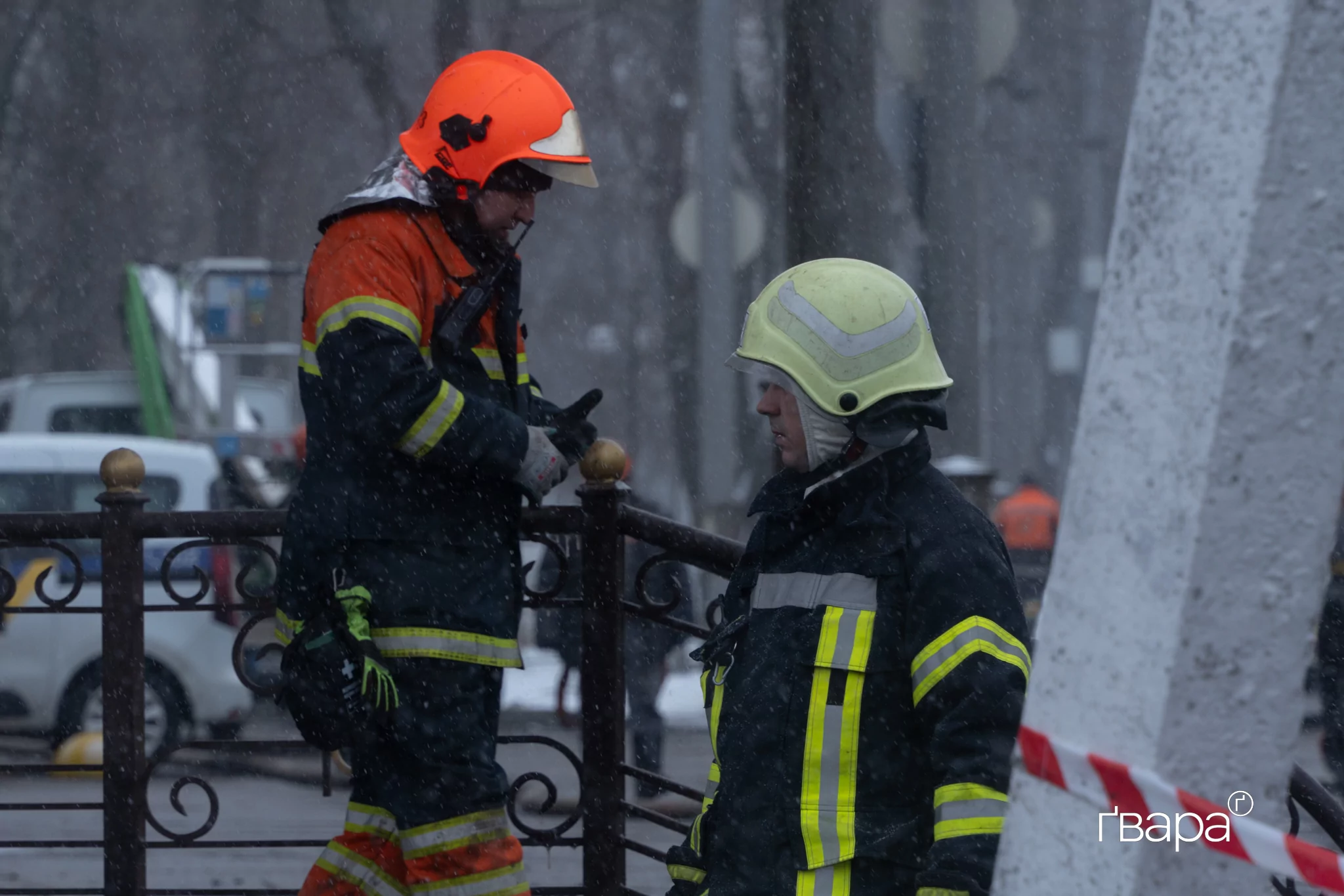 Наслідки влучання БпЛА у Салтівському районі 5 лютого / Фото: Любов Ємець, Ґвара Медіа