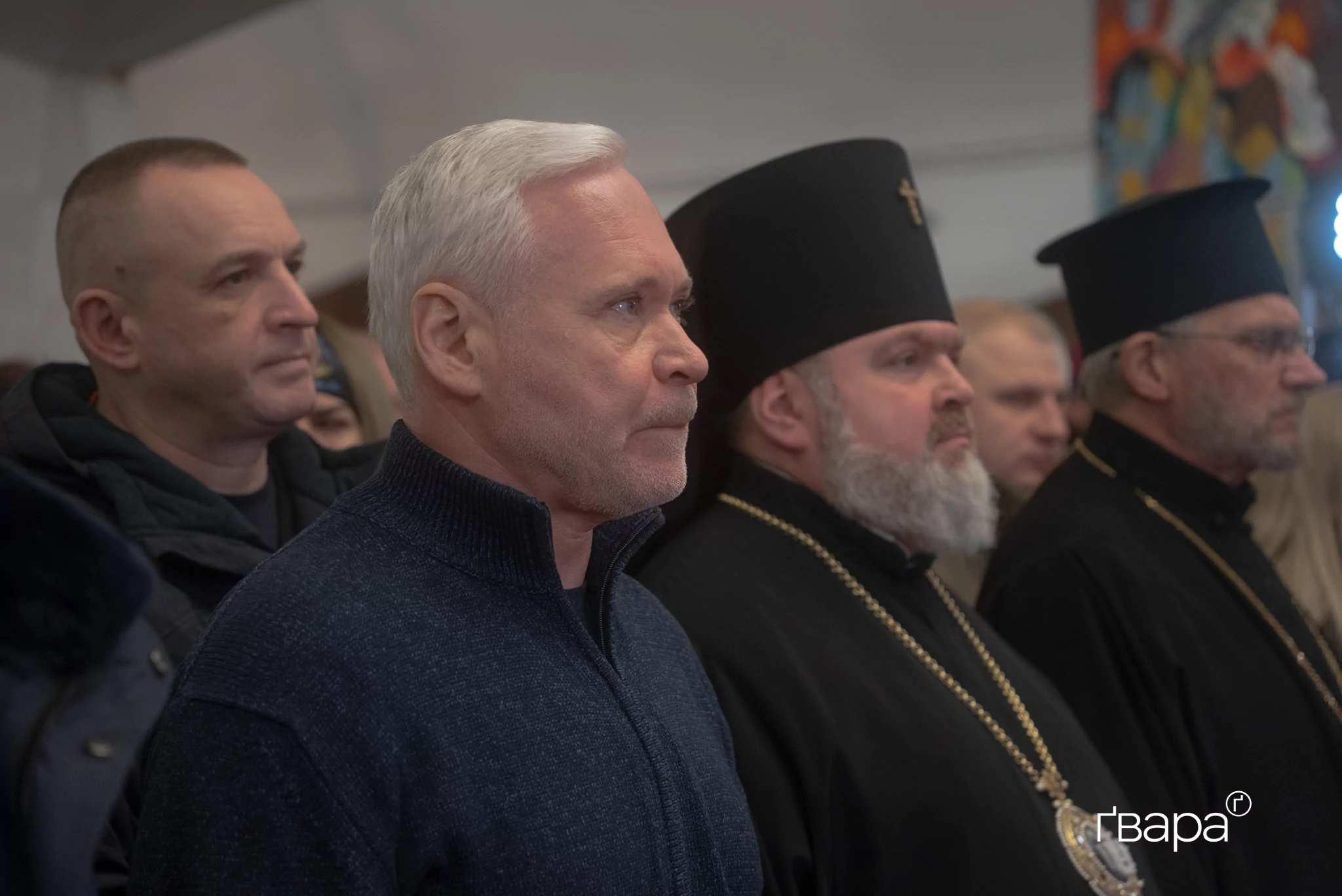 Ігор Терехов під час вшанування пам’яті загиблих військових