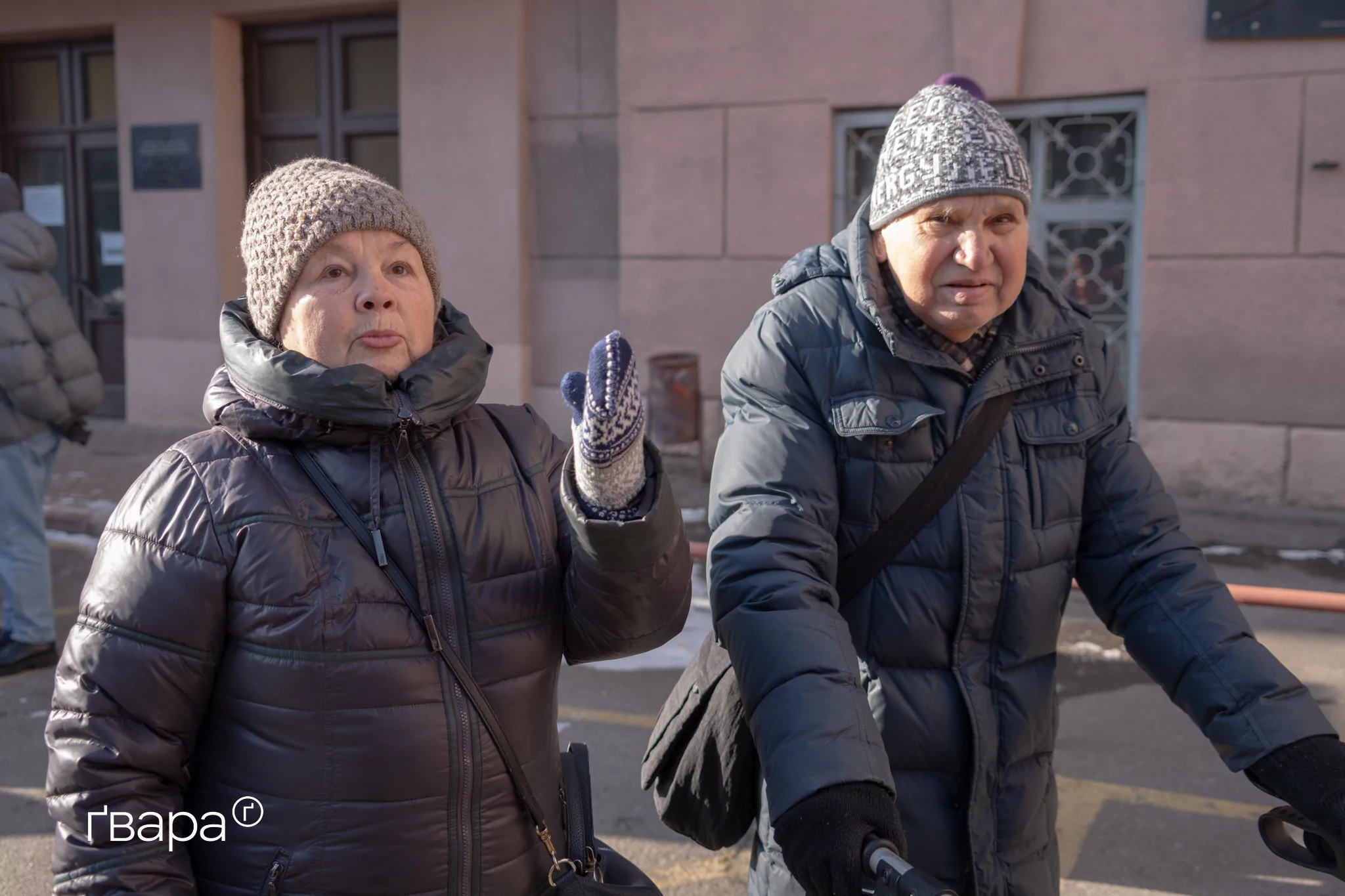 Акція проти забудови поруч з архітектурною пам'яткою «Гігант» / Фото: Гнат Голик, Ґвара Медіа