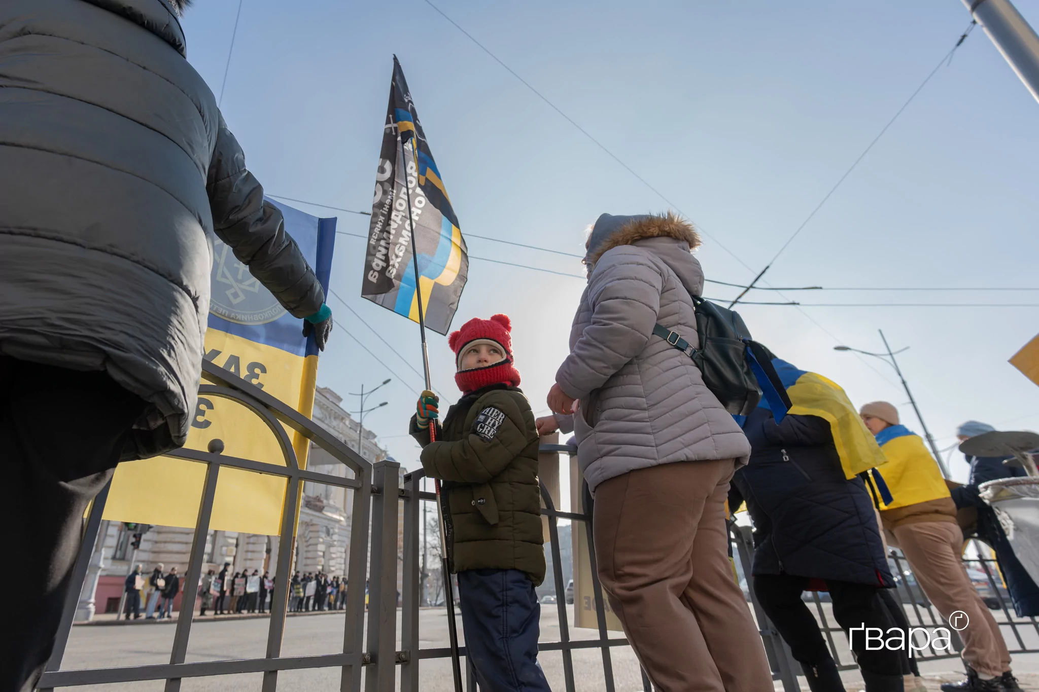 У Харкові пройшла акція на підтримку військовополонених / Фото: Гнат Голик, Ґвара Медіа