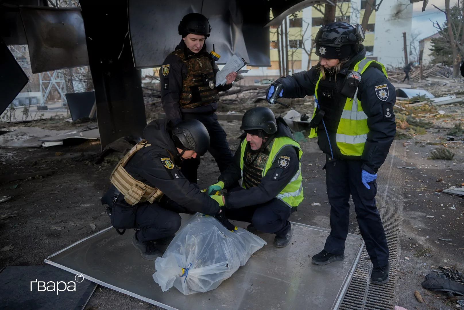 Наслідки обстрілу Ізюма 4 лютого 2025 / Фото: Любов Ємець, Ґвара Медіа