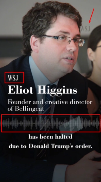 зображення до посту: Фейк. Коментар засновника Bellingcat для WSJ: «Надія лише на донати підписників»
