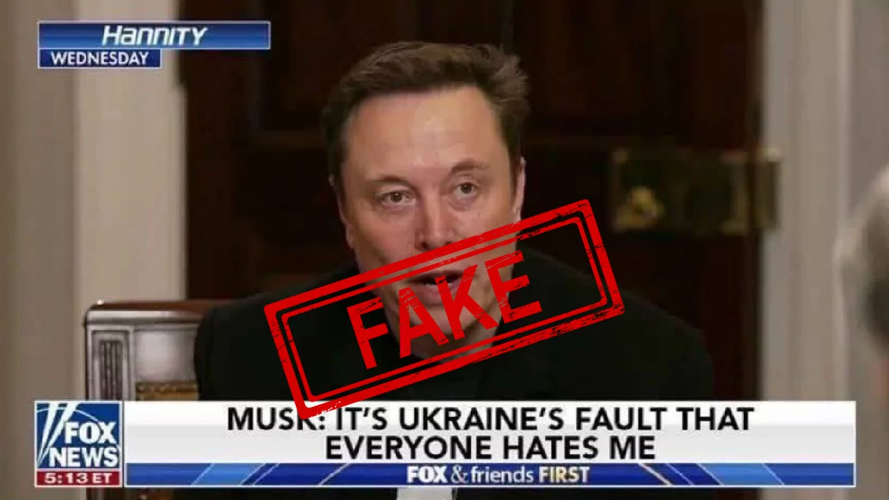 It's Ukraine's fault everyone hates me