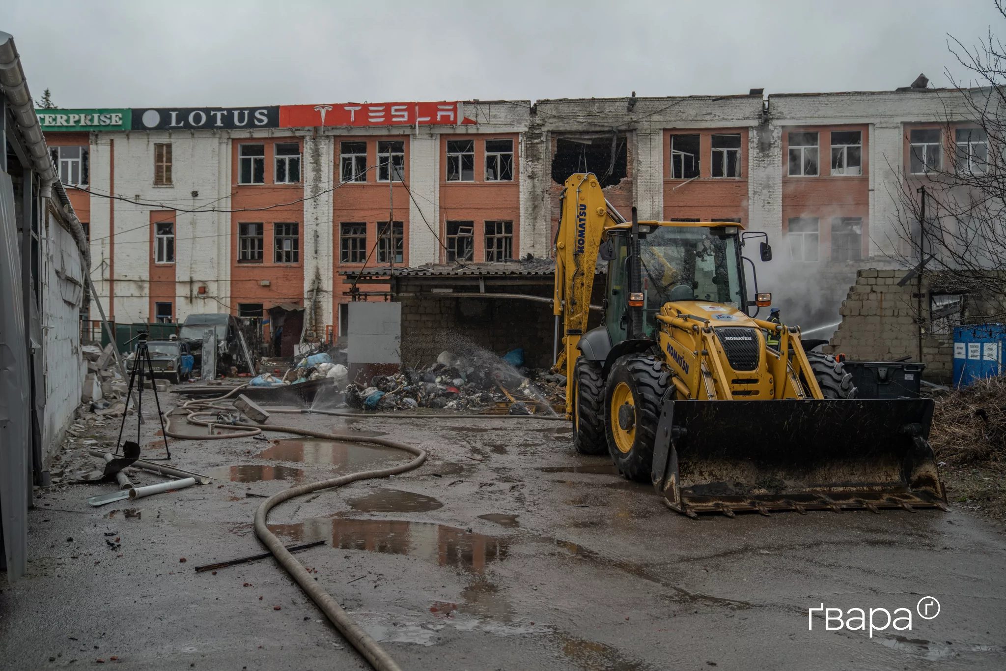зображення до посту: ‎Наслідки масованого удару російських БпЛА ‎«Герань» по Харкову — фото 