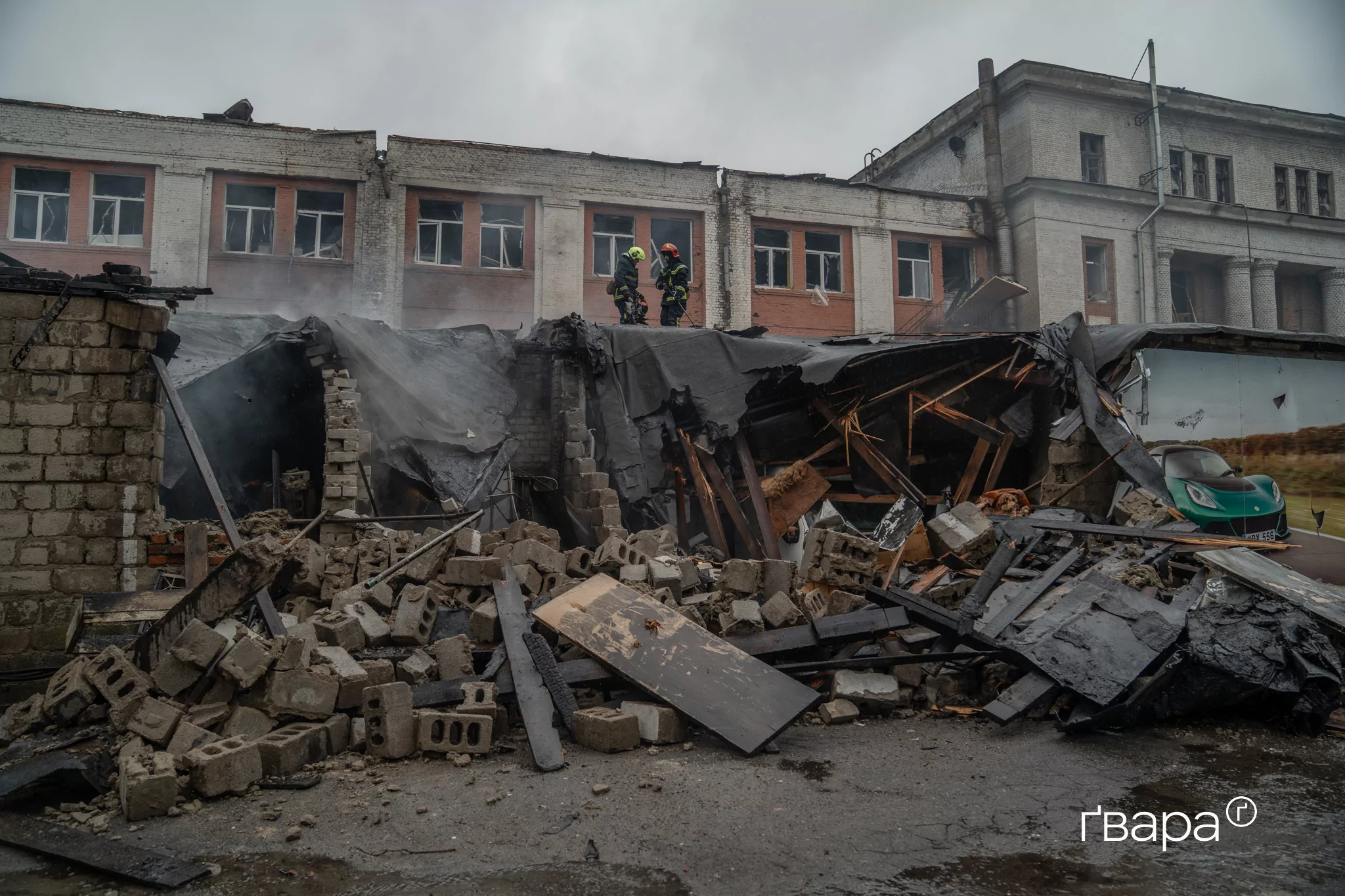 зображення до посту: ‎Наслідки масованого удару російських БпЛА ‎«Герань» по Харкову — фото 