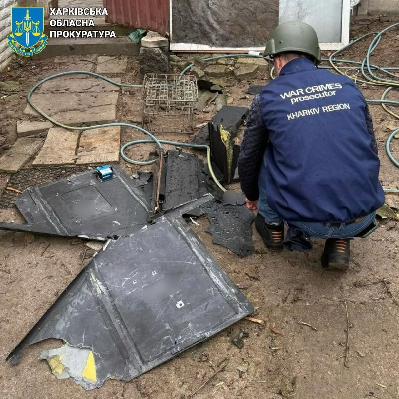 Обстріл Харкова у ніч на 12 березня / Фото: облпрокуратура
