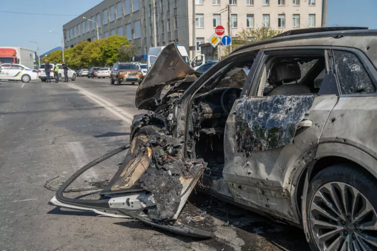1 killed, 9 injured. Russian drone attack on Kharkiv in broad daylight (Photo)